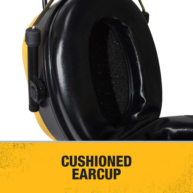  [AUSTRALIA] - DEWALT Hearing Protection, Black/Yellow, One Size