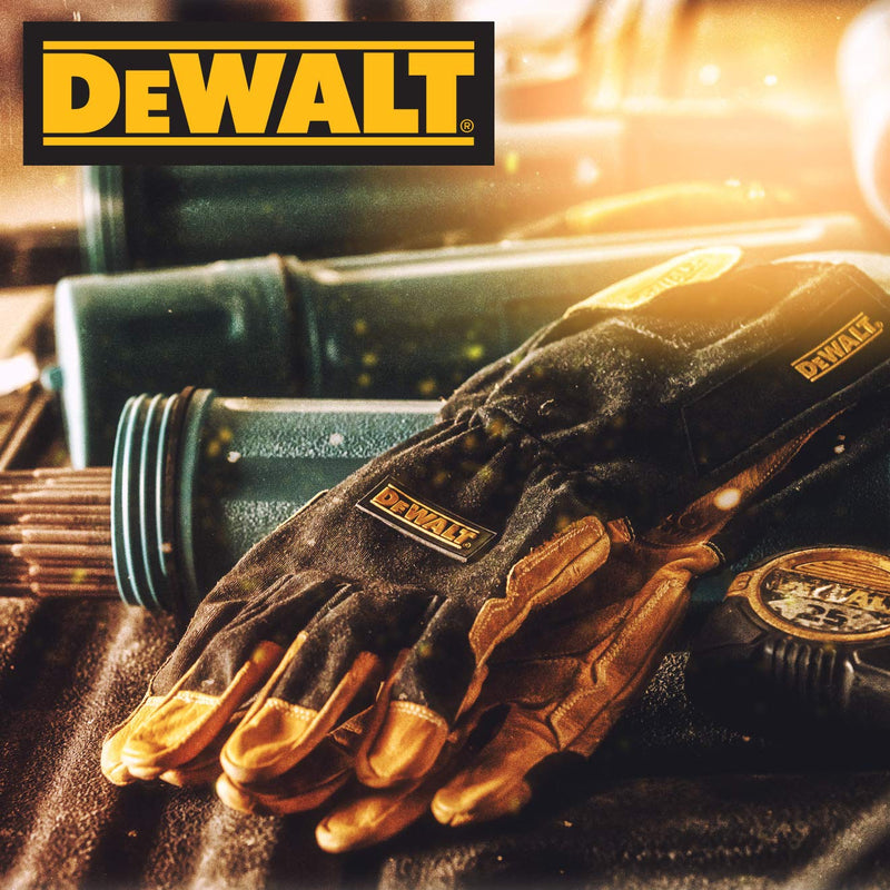  [AUSTRALIA] - Dewalt Premium TIG Welding Gloves, Adjustable, Gauntlet-Style Cuff, Medium Medium (Pack of 1)