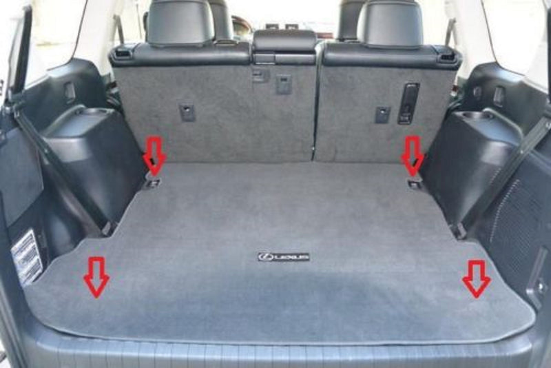 Floor Style Trunk Cargo Net for Lexus GX460 New - LeoForward Australia