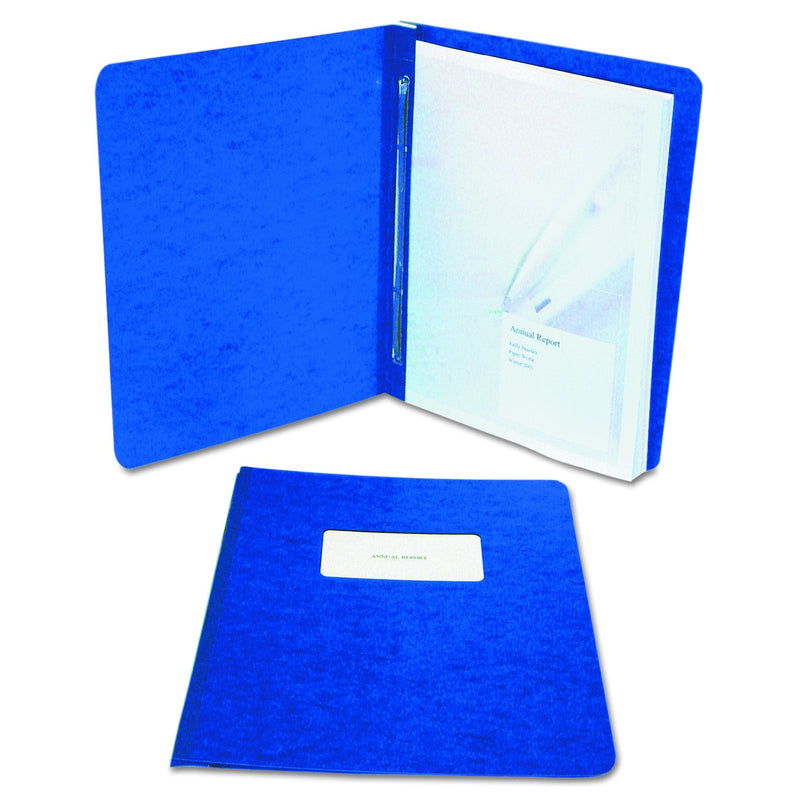  [AUSTRALIA] - ACCO PRESSTEX Report Cover, Side Bound, Tyvek Reinforced Hinge, 8.5 Inch Centers, 3 Inch Capacity, Letter Size, Dark Blue (A7025073A)