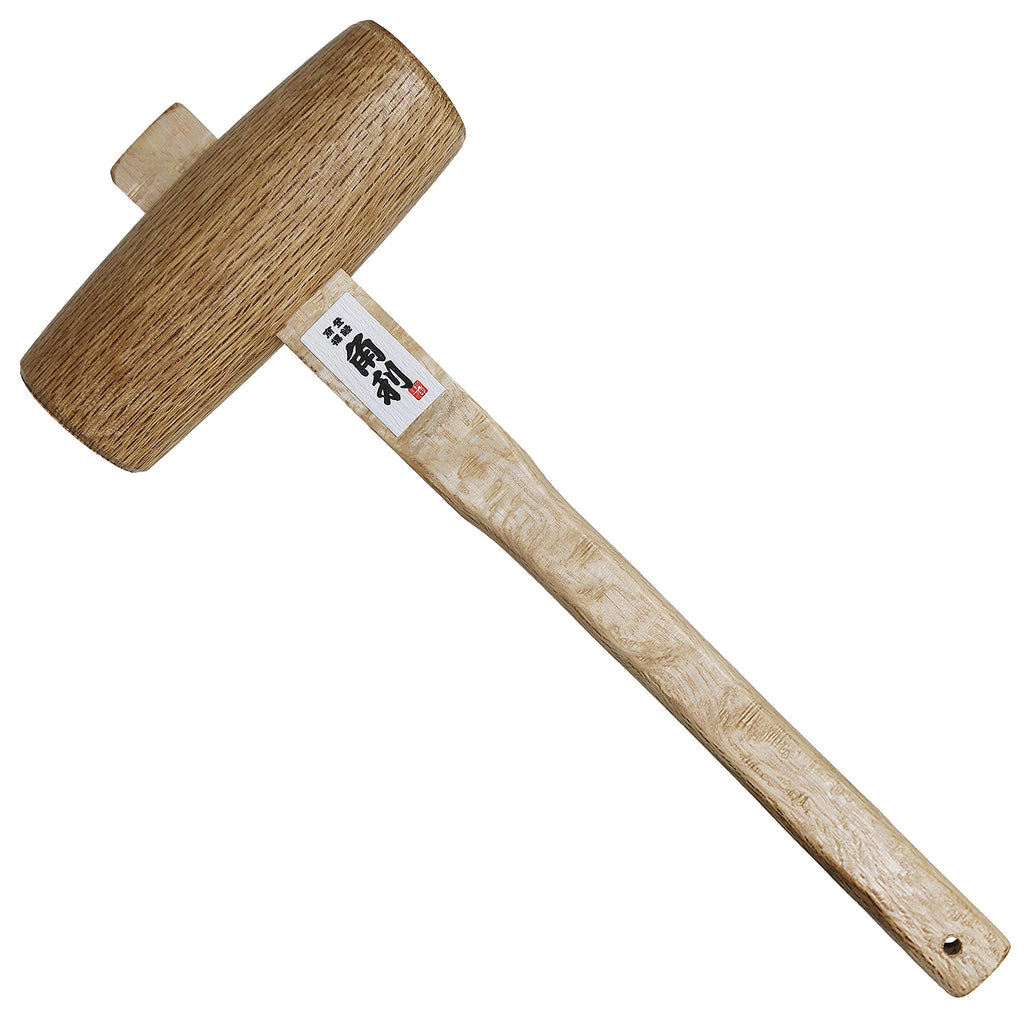  [AUSTRALIA] - KAKURI Wooden Mallet for Woodworking 55mm Oak, Japanese Wood Mallet Hammer for Chiseling, Adjusting Japanese Plane, Assembling furniture, Made in JAPAN Oak 55 mm