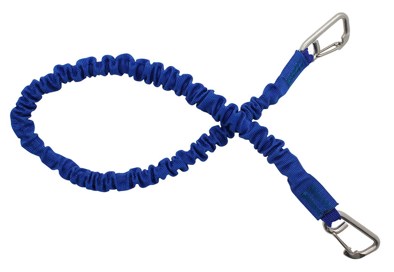  [AUSTRALIA] - Extreme Max Blue 18" 3006.2783 BoatTector High-Strength Line Snubber & Storage Bungee, Value 2-Pack-18 with Compact Hooks 18" with Compact Hooks