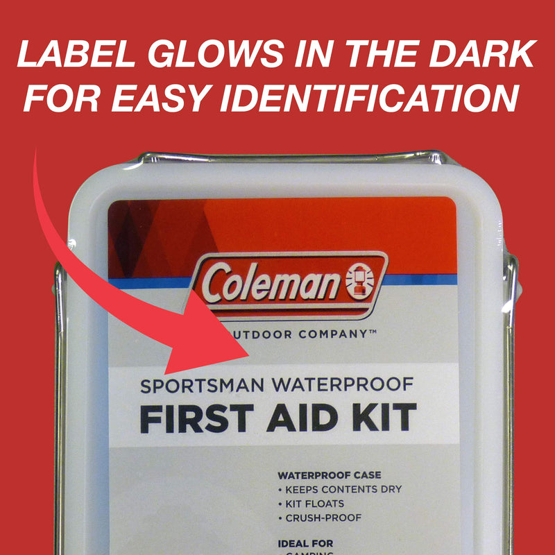  [AUSTRALIA] - Coleman Sportsman Waterproof First Aid Kit - 100 Pieces