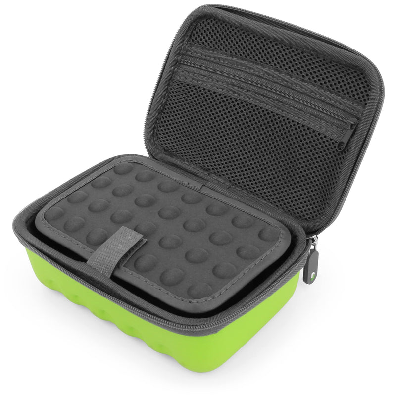  [AUSTRALIA] - CASEMATIX Toy Camera Travel Case Compatible with KidiZoom PrintCam, Paper Refills and Charger with Wrist Strap, Protective Exterior and Non Scratch Interior, Case Only