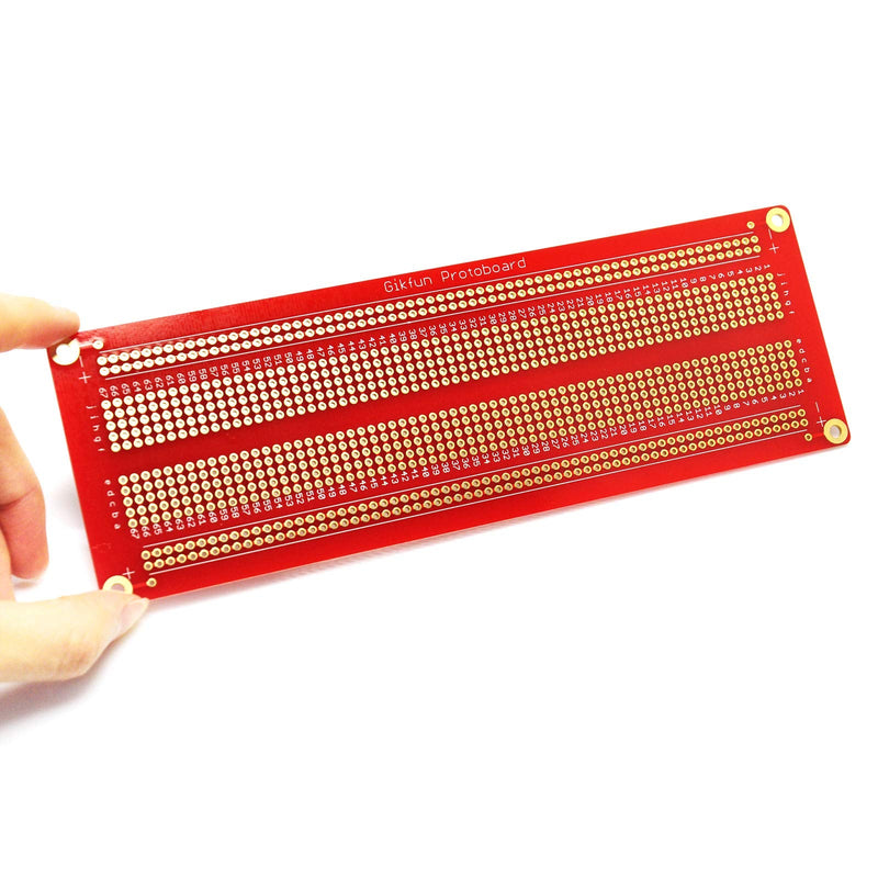  [AUSTRALIA] - Gikfun Large Solder-able Breadboard Gold Plated Finish Proto Board PCB DIY Kit for Arduino GK1008