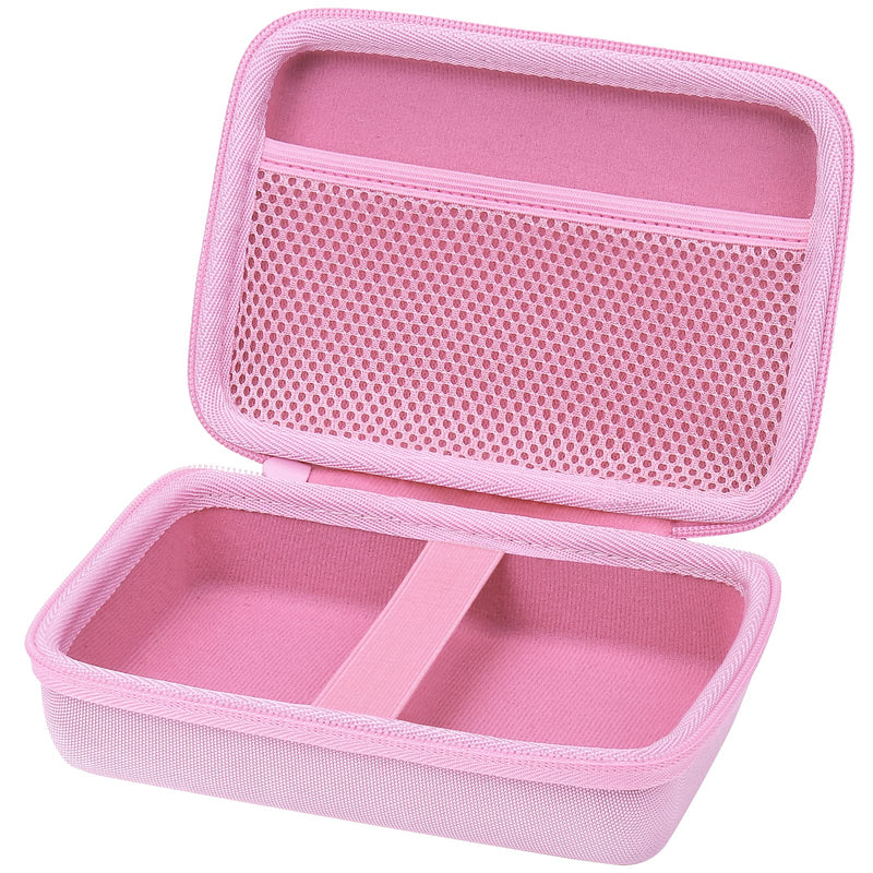  [AUSTRALIA] - co2CREA Hard Travel Case Replacement for Canon SELPHY QX10 Portable Square Photo Printer (for SELPHY QX10, Pink Case) for SELPHY QX10