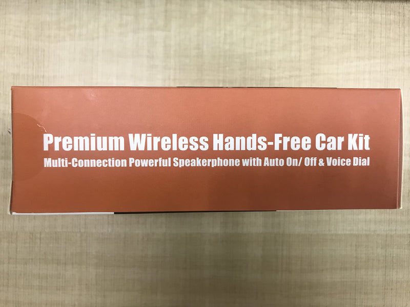 [AUSTRALIA] - SUNITEC Hands Free Bluetooth car Speaker for Cell Phone, Bluetooth Phone Speaker for car, AUTO Power ON Off car Bluetooth for Cell Phone Support Siri Voice Assistant - BC920