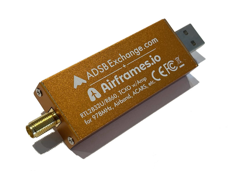  [AUSTRALIA] - ADSBexchange.com Orange R860 RTL2832U, 0.5 PPM TCXO SDR w/Amp