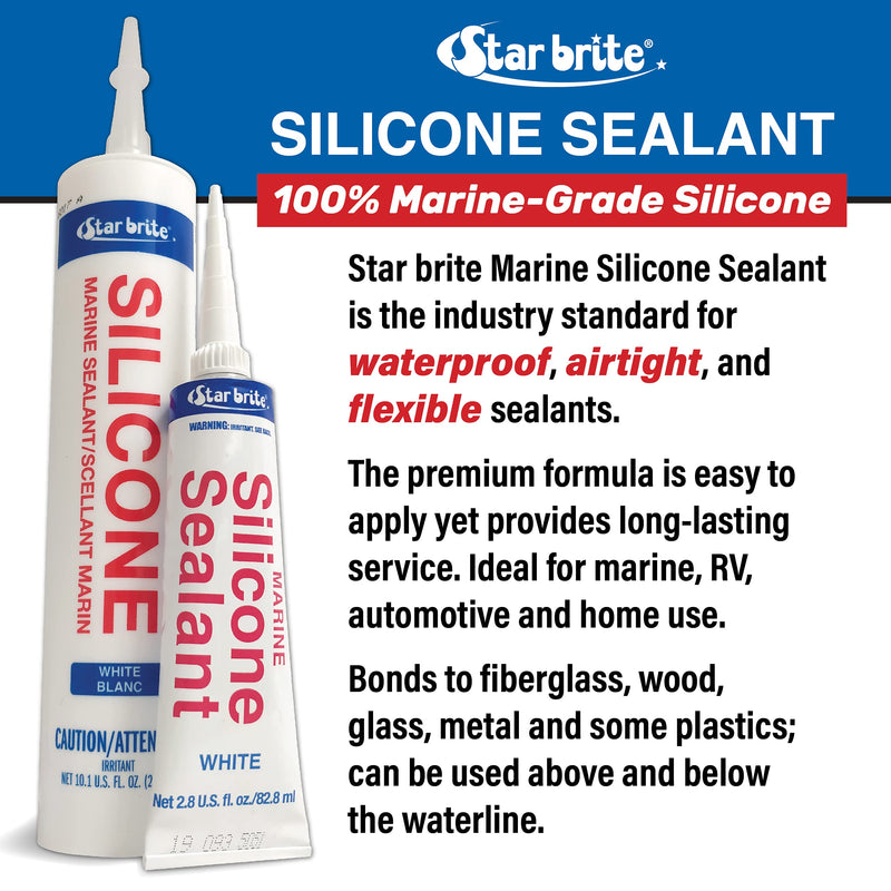  [AUSTRALIA] - STAR BRITE Silicone Sealant Clear 2.8 OZ. (082102P)