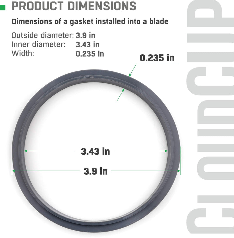  [AUSTRALIA] - Gasket Replacement Rubber Ring Seal Rings Gaskets Part for Nutribullet Replacement Parts Accessories Blender 900 Series 600W and 900W