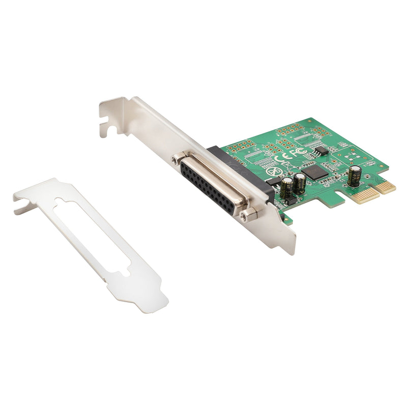  [AUSTRALIA] - Syba 1 Port Parallel DB25 LPT Printer PCIe x1 with Low Bracket, Support SPP / PS2 / EPP/ECP Modes and Centronics Interface SI-PEX10011 Asix AX99100 Chipset