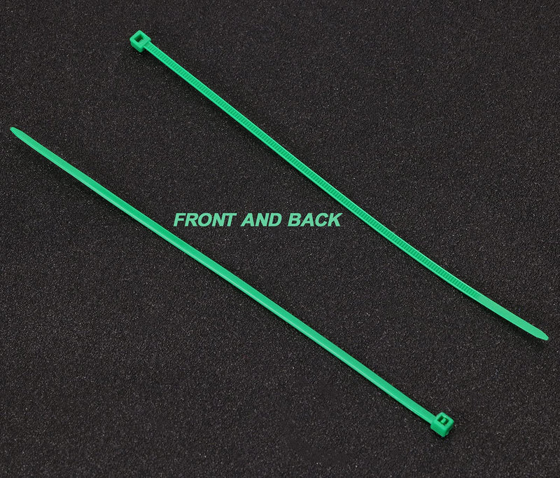  [AUSTRALIA] - Mini Skater 140pcs 6" Multi-Color Multi-Purpose Nylon Zip Ties (7 Colors)