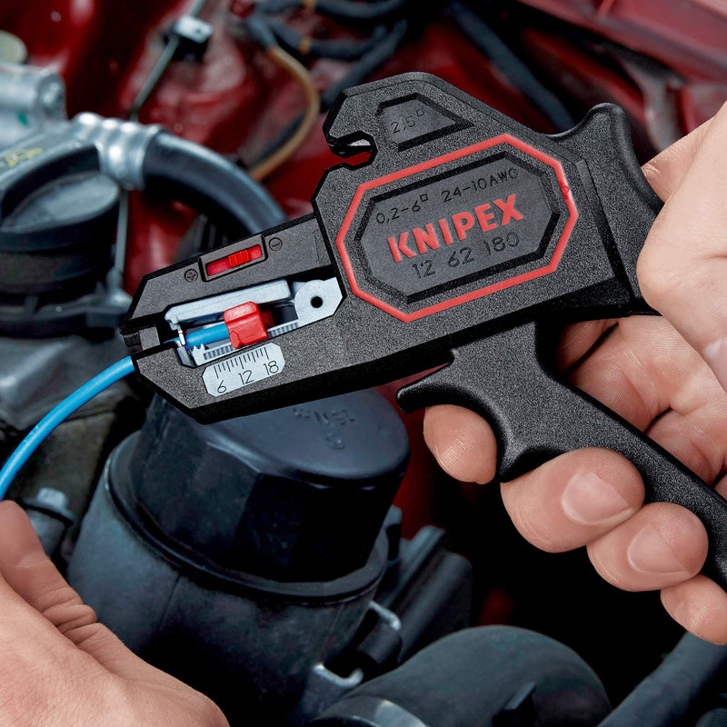  [AUSTRALIA] - Knipex 12 62 180 7,09" Insulation Strippers