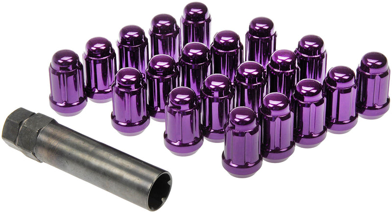 Dorman 711-255J Pack of 20 Purple Lock Nuts with Key - LeoForward Australia