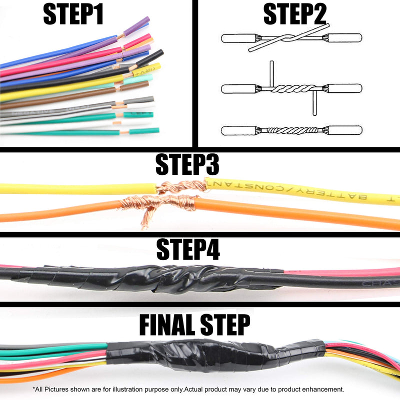  [AUSTRALIA] - Xtenzi Connection Cable Set Compatible with Pioneer App radio SPH-DA01 SPH-DA02 GPS Antenna MIC Wire Harness 3PCS