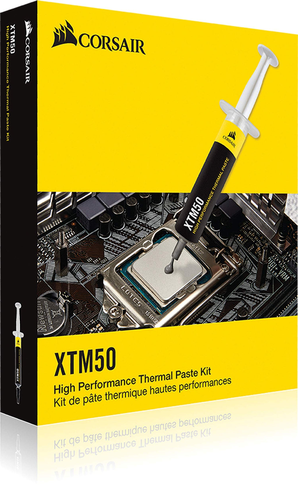  [AUSTRALIA] - Corsair XTM50 High Performance Thermal Compound Paste | Ultra-Low Thermal Impedance CPU/GPU | 5 Grams | w/applicator High Performance- 5.0 W/mK