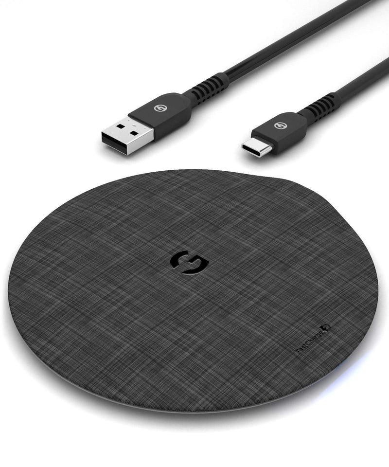  [AUSTRALIA] - Encased Fast Charge Wireless Charger for LG G7 ThinQ, LG G8 ThinQ, Rapid Quick Charge Qi Pad w/Charging Power Cable (Ac Adapter Sold Separately) Case Friendly Design (LG V40 ThinQ, LG V50, V60)