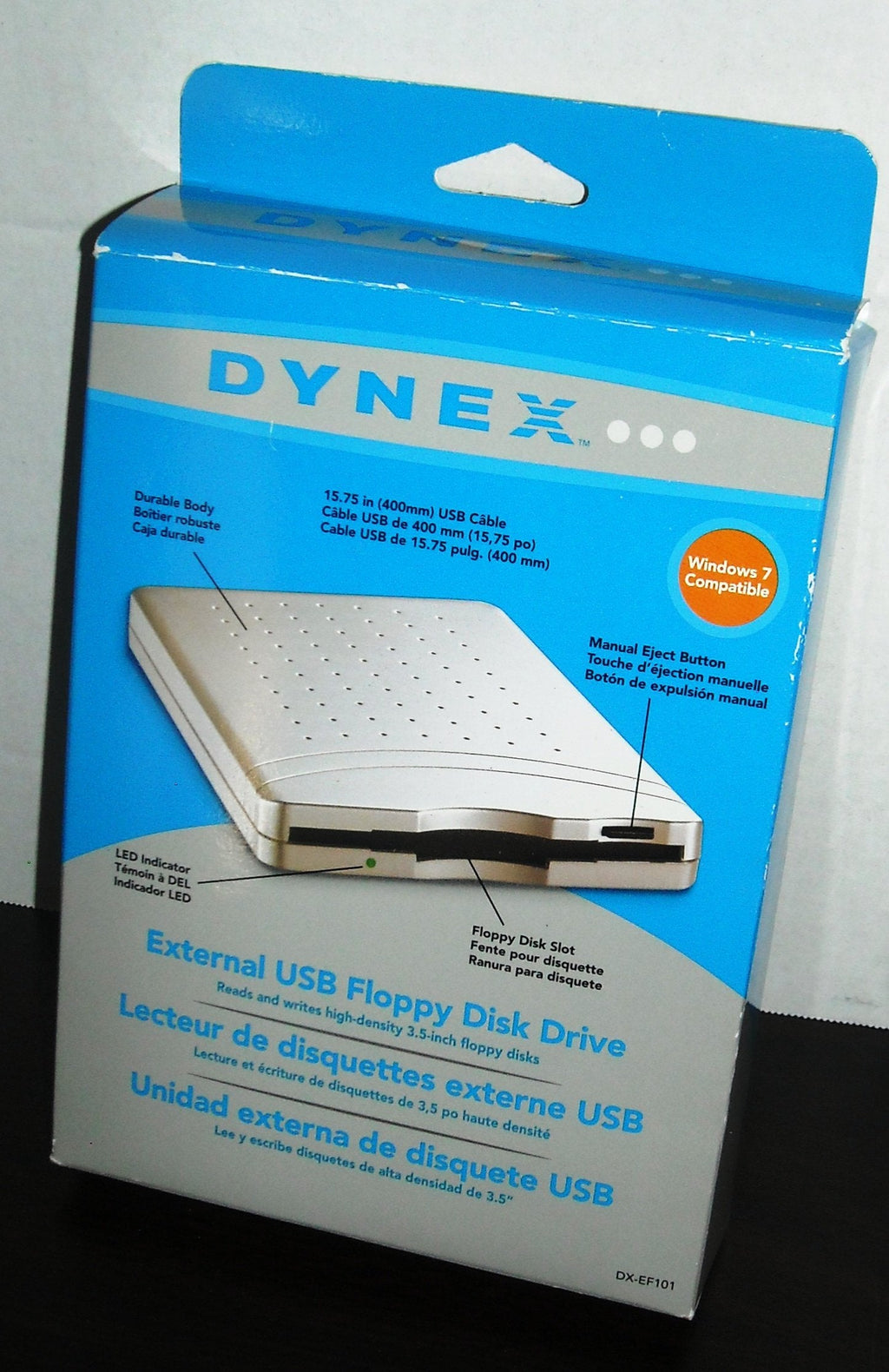  [AUSTRALIA] - Dynex External USB Floppy Disk Drive DX-EF101 (1.44MB)