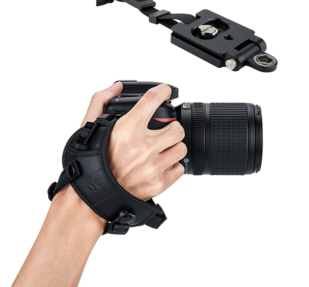  [AUSTRALIA] - JJC Pro Hand Grip Strap for Mirrorless Camera, W/Arca Type Plate, Camera Hand Strap for Canon EOS R Rp Nikon Z6 Z7 Panasonic S1 S1R Sony A7 A7R A7S II III a6500 a6400 a6300 Fuji X-T3 X-T2 X-T3 X-T2
