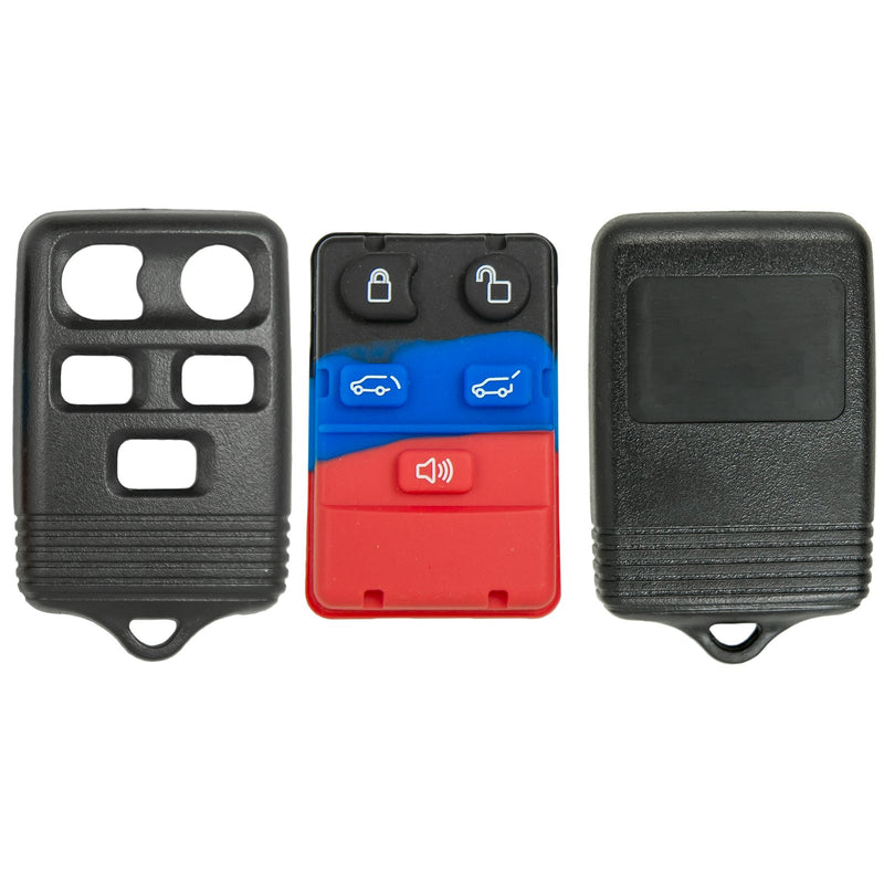  [AUSTRALIA] - Keyless2Go Key Fob Shell Case for Select Ford and Lincoln Vehicles with FCC CWTWB1U551 - Shell Only