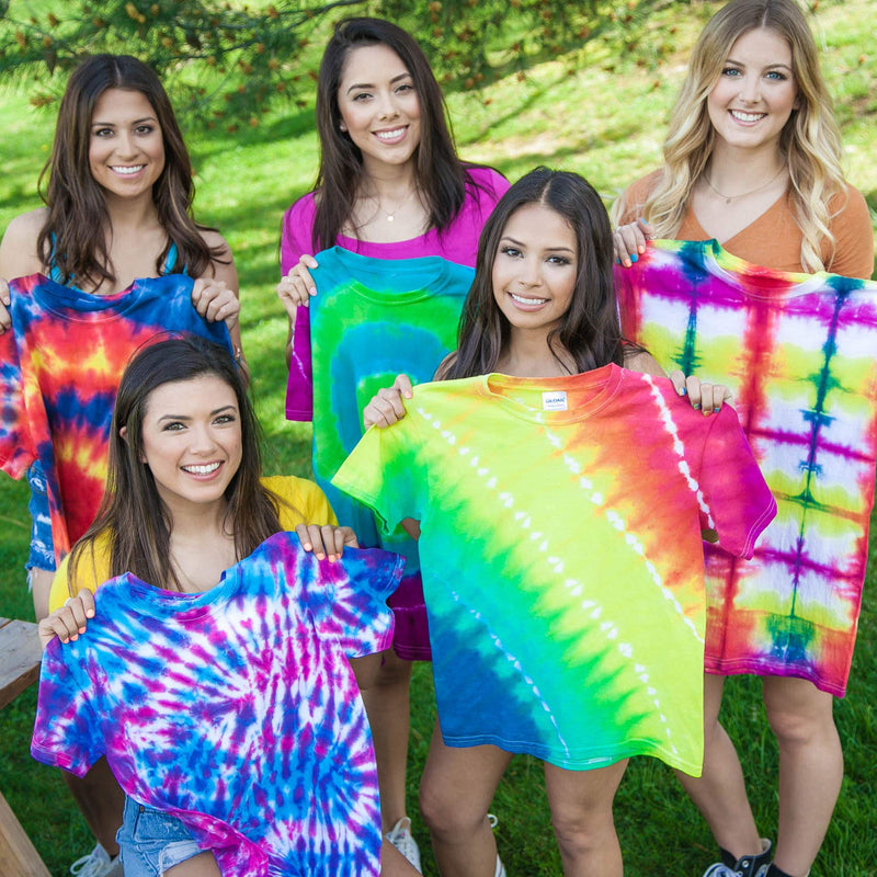 Tulip One-Step Tie-Dye Kit 15-Color Party Kit, Standard, Rainbow - LeoForward Australia