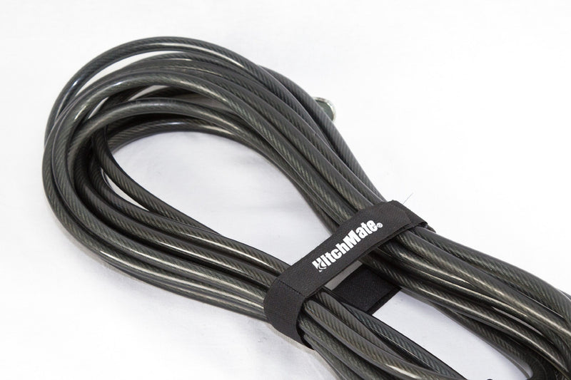  [AUSTRALIA] - Heininger HitchMate 4083 QuickCinch Black 21" hook and loop Soft Strap, (Pack of 4) Pack of 4