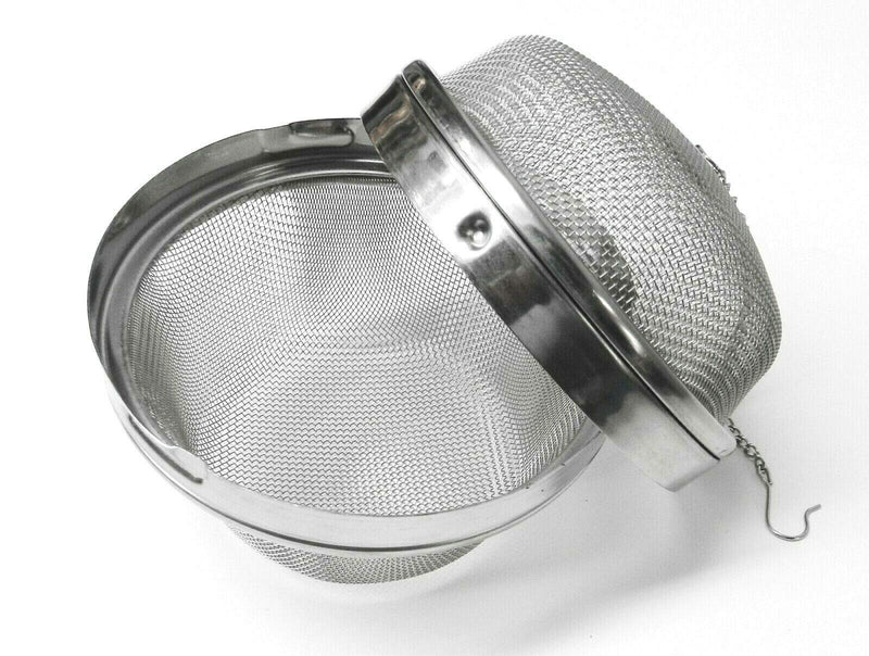  [AUSTRALIA] - Large Basket for Parts Cleaning Ultrasonic Steam Cleaner Holding Ball 110mm S.S. 4-3/8"