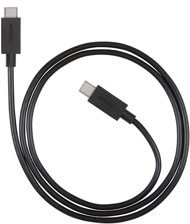 Accell USB-C to C Cable - USB-IF Certified SuperSpeed+ USB 3.1 Gen 2 (10 Gbps) - 2.6 Feet (0.8 Meters) - Retail Box USB-C to USB-C - LeoForward Australia