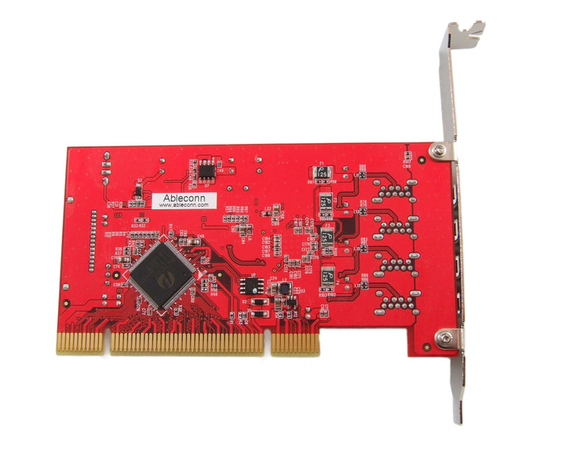  [AUSTRALIA] - Ableconn PCI-UB124 USB 3.0 4-Port Low Profile PCI Host Adapter Card - Renesas NEC UPD720201 chipset