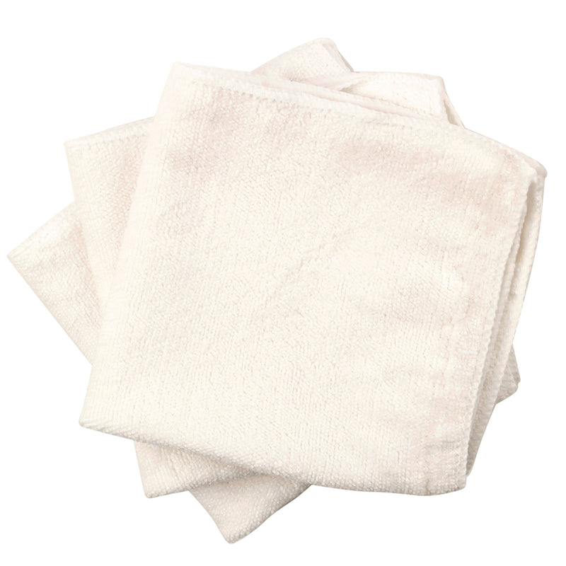  [AUSTRALIA] - Dry Rite Best Magic Microfiber Cloth - Professional Series Cleaning Towels for Fine Auto Finishes, Interior, Chrome, Kitchen, Bath, TV, Glass- Non Scratching, Streak Free, Use Wet or Dry - 12" x 12" White