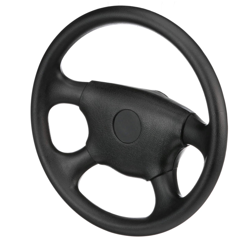  [AUSTRALIA] - SeaChoice 28510 Universal UV-Resistant 4-Spoke Marine Boat Leather Steering Wheel