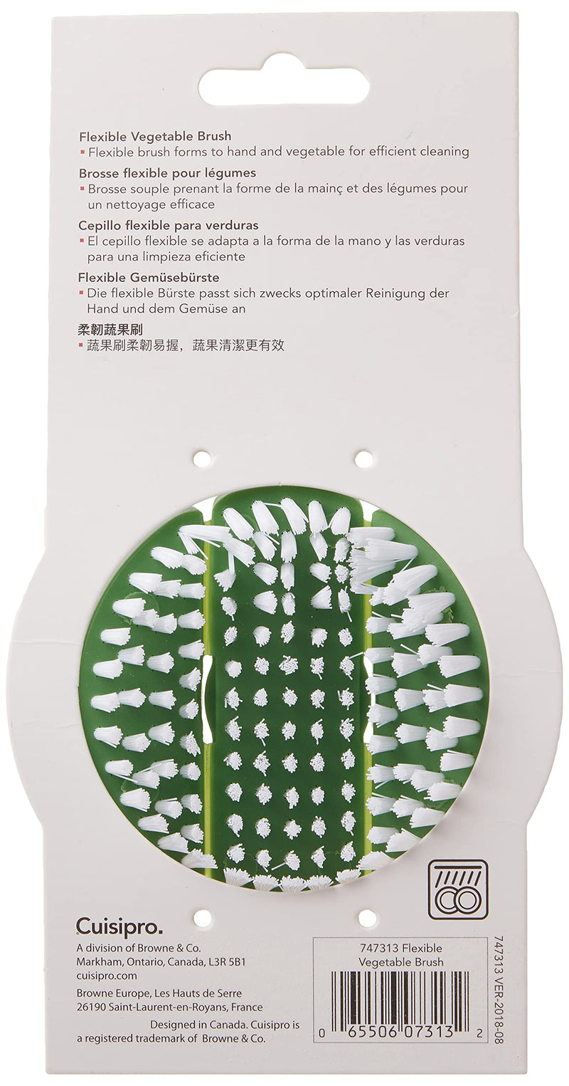 Cuisipro Flexible Vegetable Brush, Green - LeoForward Australia