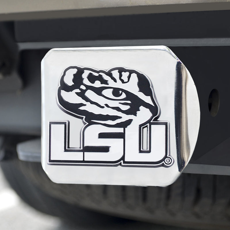  [AUSTRALIA] - FANMATS 14972 NCAA Louisiana State University Tigers Chrome Hitch Cover