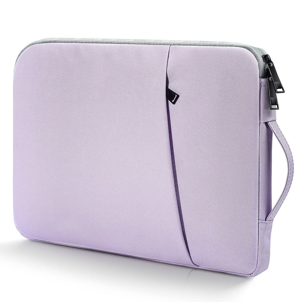  [AUSTRALIA] - 17 inch Laptop Case Sleeve - Slim Protective Shockproof Water-Resistant Laptop Cover with Handle Computer Carrying Bag for HP Envy 17 /Pavilion 17, Dell Lenovo Asus Acer MSI 17.3 Notebook Bag -Purple 17-17.3 Inch Purple