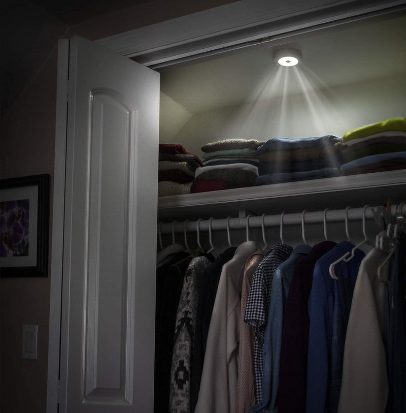  [AUSTRALIA] - Sensor Brite Overlite Wireless Motion-Activated Ceiling/Wall LED Light, Stick Anywhere, Overhead Light
