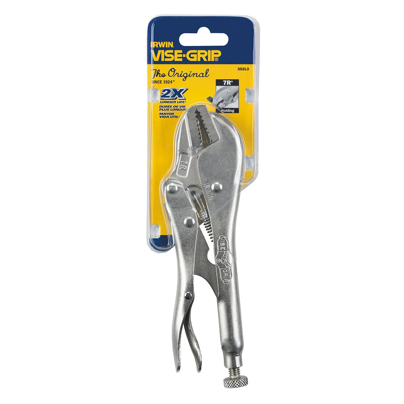  [AUSTRALIA] - IRWIN Tools VISE-GRIP Locking Pliers, Original, Straight Jaw, 7-inch (302L3)