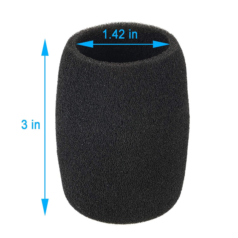  [AUSTRALIA] - Microphone Foam Protector Compatible with Shure BETA87A - Pop Filter for BETA87C, SM87A, SM86, SM85 Mic Like A85WS by YOUSHARES A85WS Foam