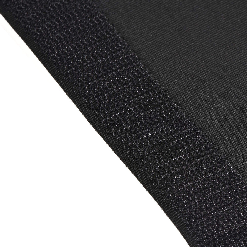  [AUSTRALIA] - uxcell Self Adhesive Tapes 1 Meter 3.28ft Hook and Loop Tapes Black Nylon Sticky Glue for Office Home