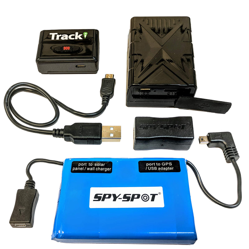 Spy Spot USB Adapter for GPS Extended Battery Supports GL300MG, Track I, LandAirSea, Spytec, Prime, Optimus - LeoForward Australia