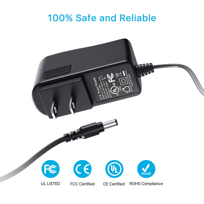  [AUSTRALIA] - ZOSI DC 12V 1A 1000mA US CCTV Power Supply Adapter 3m Long Power Cords for Home Security Camera Surveillance System
