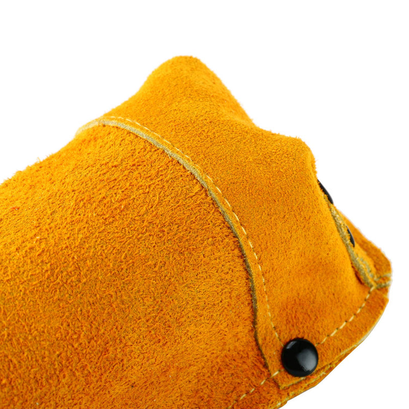  [AUSTRALIA] - AP AllyProtect.com Flame Retardant split cowhide leather electrodes/welding rod bag (Golden) Golden