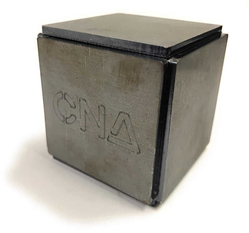  [AUSTRALIA] - Welding Kit – Steel Cube – MIG, TIG, Arc, Stick, Gas – 2 Inch by 11 Gauge (1/8 Inch) Coupons – Practice Training DIY Beginner to Expert – Chapman & Adams (CNA)