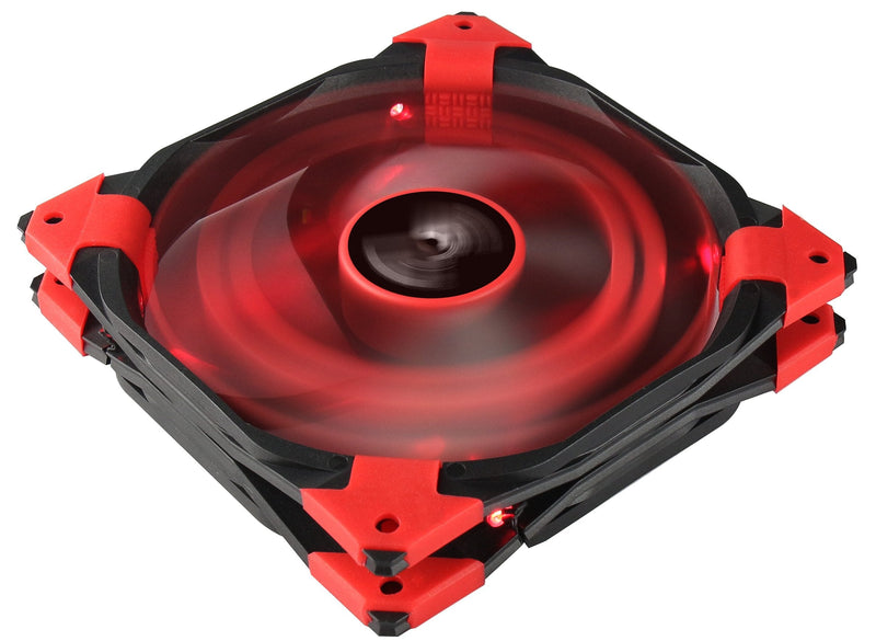  [AUSTRALIA] - AeroCool Fan Cooling for PC, DS 140mm (Red) (AeroCool DS 140mm Red)
