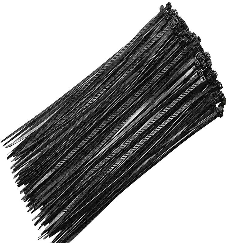  [AUSTRALIA] - Nylon Cable tie 12/10/8/6/5 inches, self-Locking Cable tie is UV Resistant and UL Flame Retardant, Suitable for Storage, Wire Management and Outdoor Gardening (5in1000 Pieces, Black) 5in1000 pieces