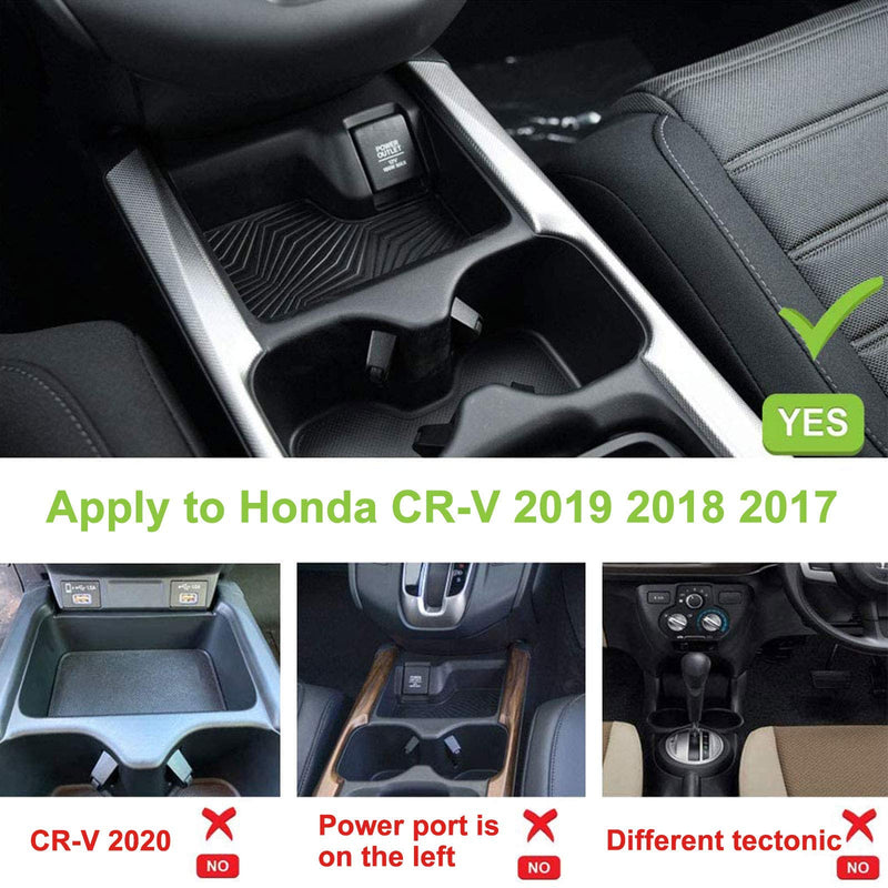  [AUSTRALIA] - CarQiWireless Wireless Charger for Honda CRV 2019 2018 2017 Car Charging Charger, Center Console Holder Storage Box with Cell Phone Wireless Charging Pad Mat for CR-V Interior Accessories