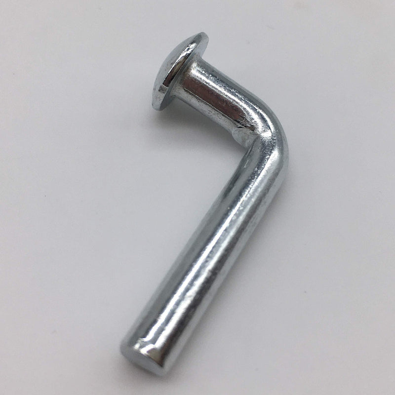  [AUSTRALIA] - Pallet Rack Safety Bolt, Universal Drop Pin, Round Top Hat Φ 0.470″(12mm), Width Φ 0.235″(6mm), Height 1.890″(48mm) High from Top to Bottom, Beam Locker, 1 Pack, 50 Pcs/Pack, RM6×48 50 Pcs/Pack, 1 Pack, 50 Pcs in Total