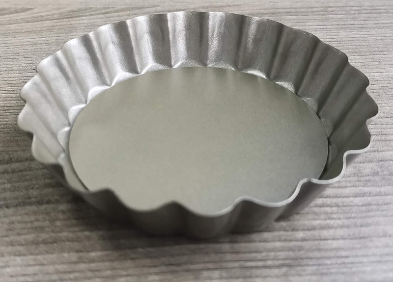  [AUSTRALIA] - Tart Pan, with Removable Bottom, Mini Tart Pans 3.5 Inch for Cupcake, Carbon Steel, Non-Stick Mini Quiche Tartlet Pan for Kitchen Cooking Baking, 4 Pack Tart Pan-Golden