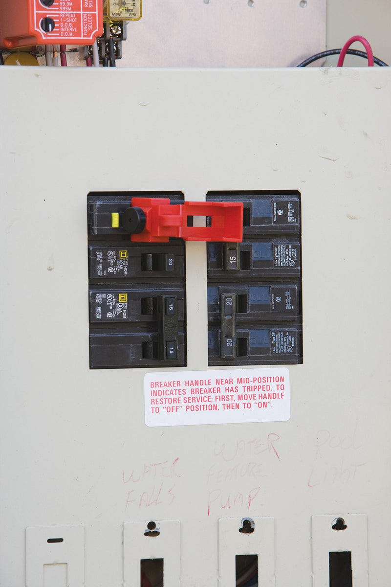  [AUSTRALIA] - Brady 480/600V Clamp-On Breaker Lockout (Pack Of 6) - 65966