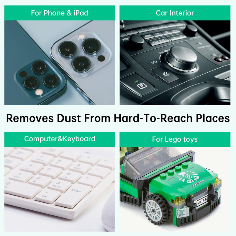  [AUSTRALIA] - iDuster Disposable Compressed Duster, Computer Cleaner, Keyboard Cleaner, 3 Cans, 3.5oz 3.5oz 3PCS