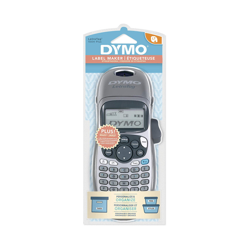  [AUSTRALIA] - DYMO LetraTag LT-100H Handheld Label Maker for Office or Home (21455) Machine + 2 Tapes